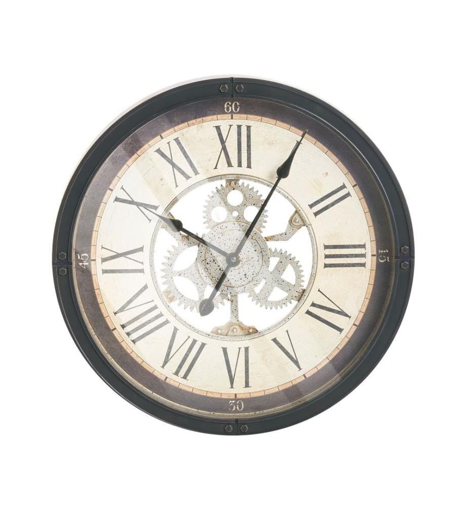 Horloge murale BORNOS 50 cm Noir
