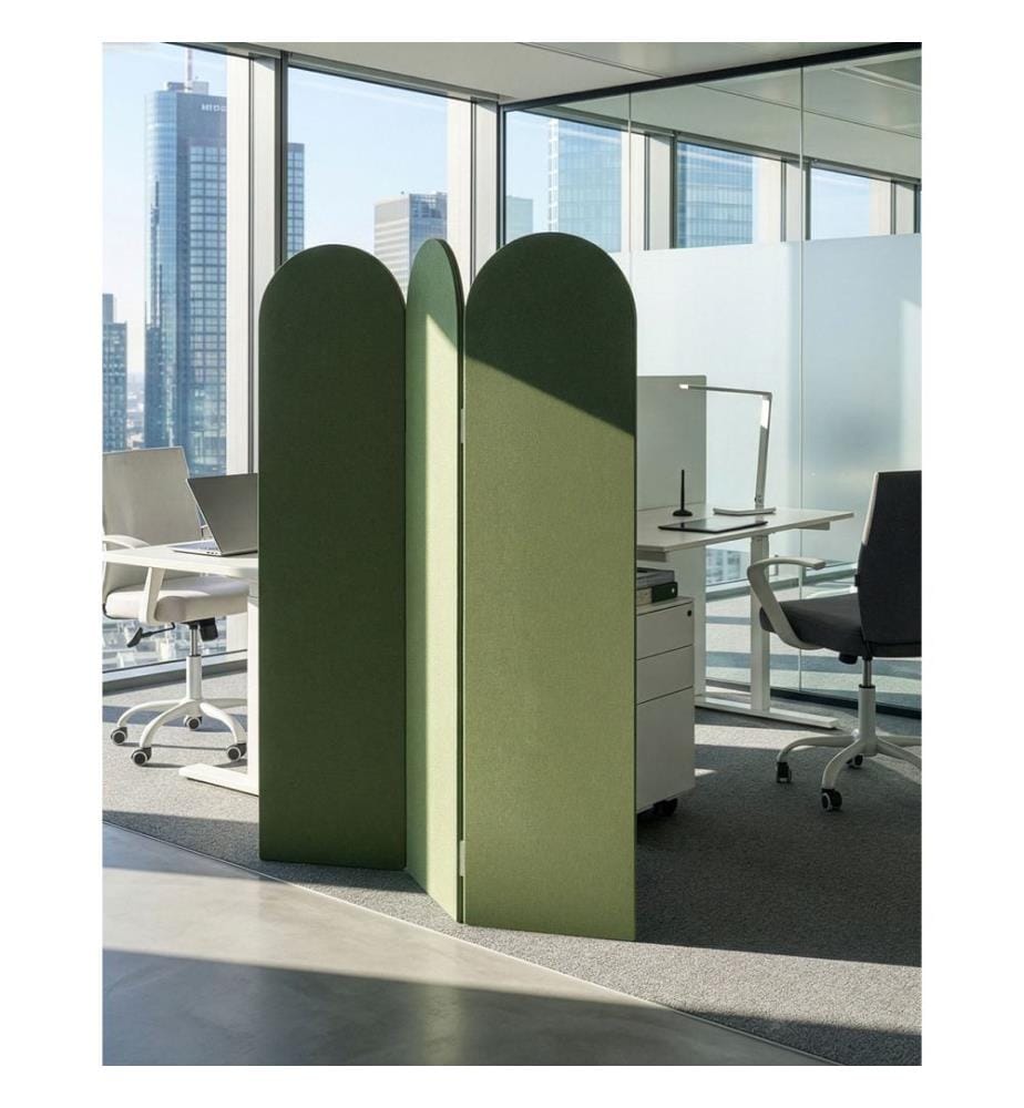 Divisorio per ufficio SLIMMY Verde