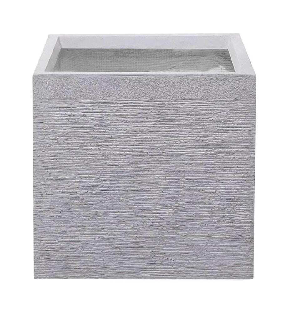 Blumenkübel PAROS 40 cm Grau