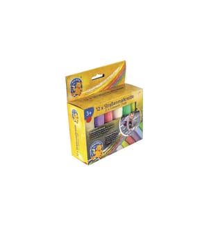 Pustefix - Craie de rue 12 pièces