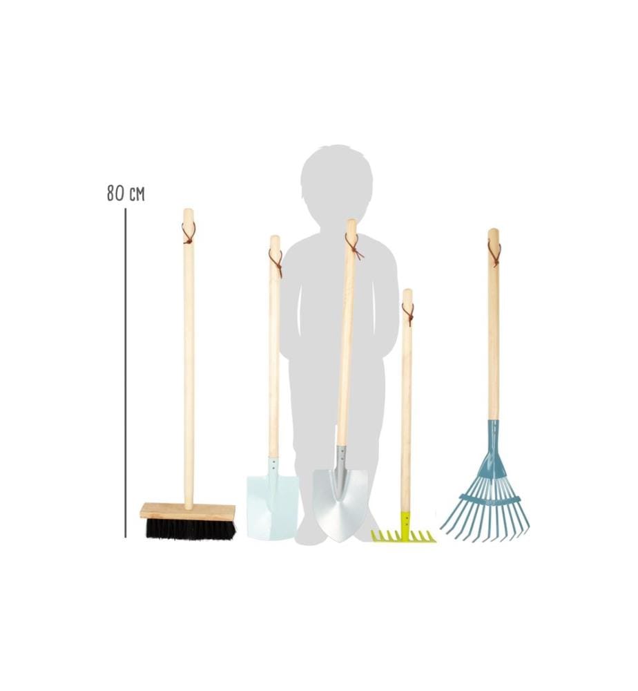 small foot - Grand Set d'outils de jardinage