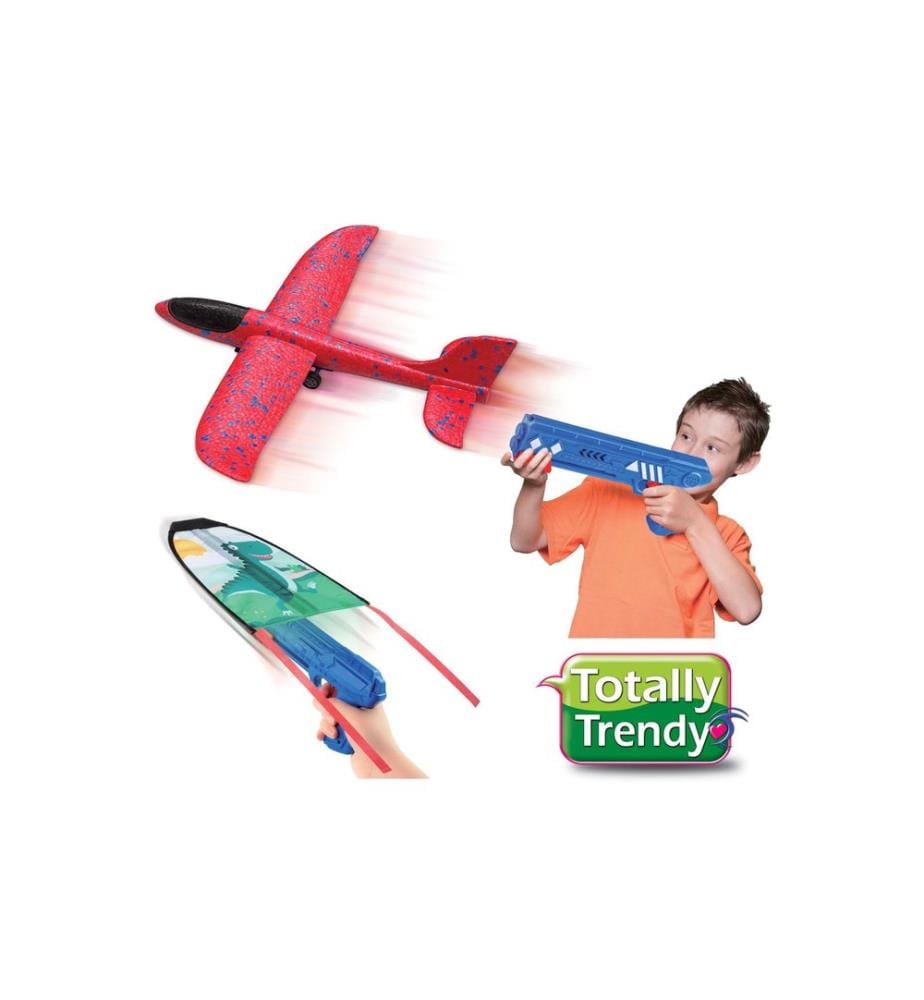 Totally - Ensemble de jeu Trendy 2 in 1 Kite et Glider Catapult