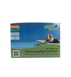 Planet Pool - Flockungskartuschen Flockfix 8 x 125 g / 1 kg