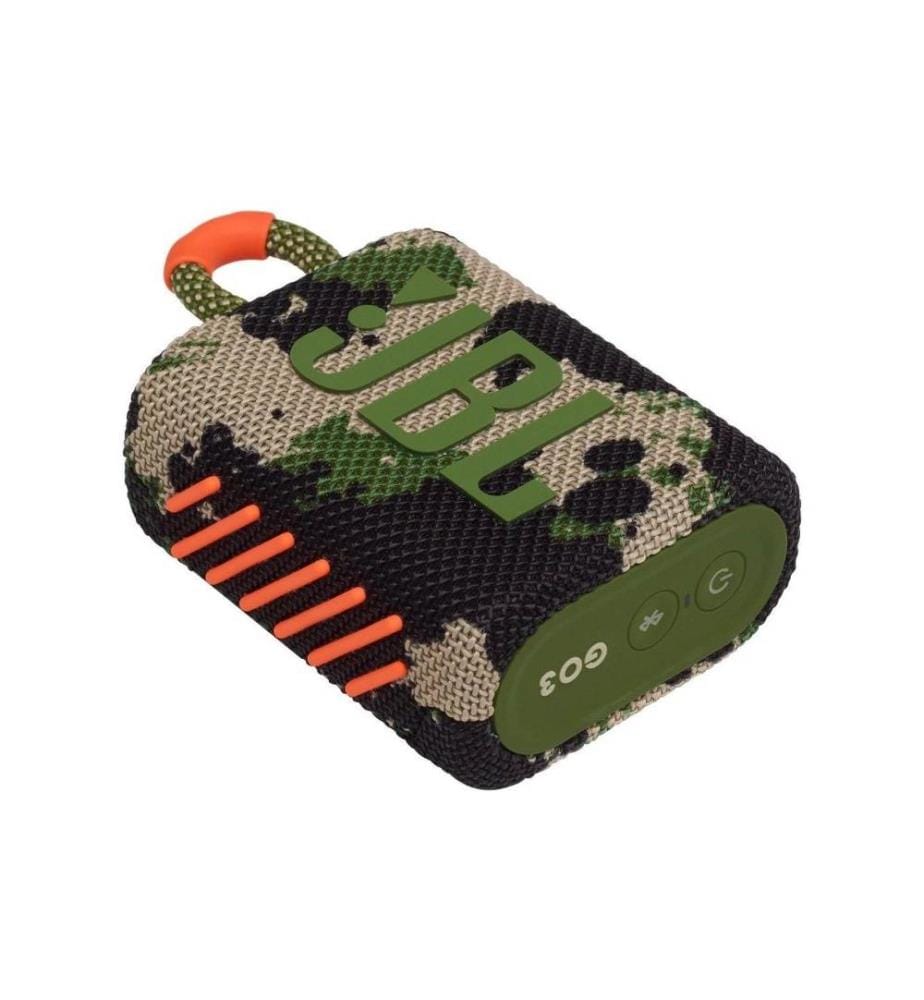 JBL - Bluetooth Speaker Go 3 Camouflage