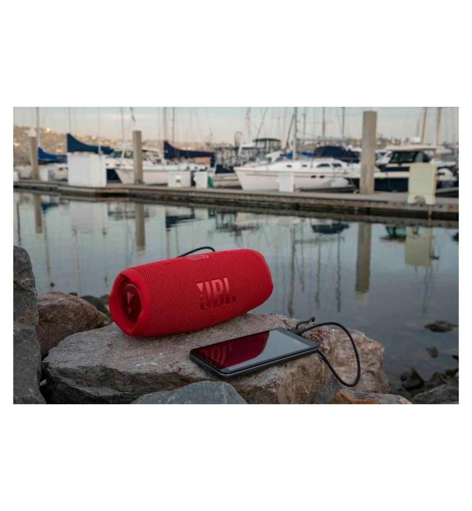 JBL - Bluetooth Speaker Charge 5 Rot