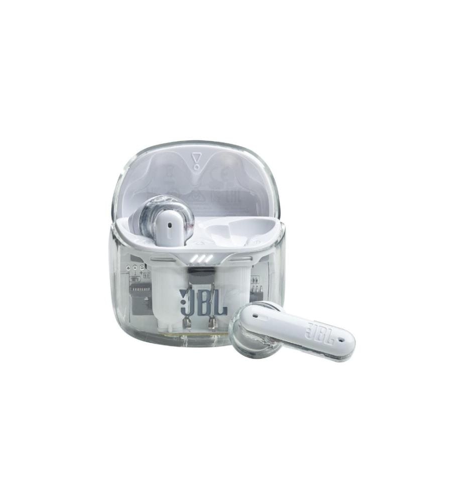 JBL - Écouteurs True Wireless In-Ear Tune Flex Ghost Edition Blanc