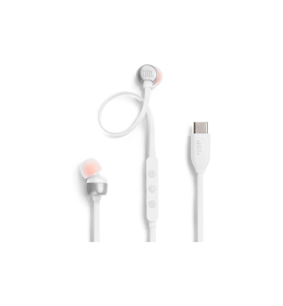 JBL - In-Ear-Kopfhörer Tune 310C USB Weiss