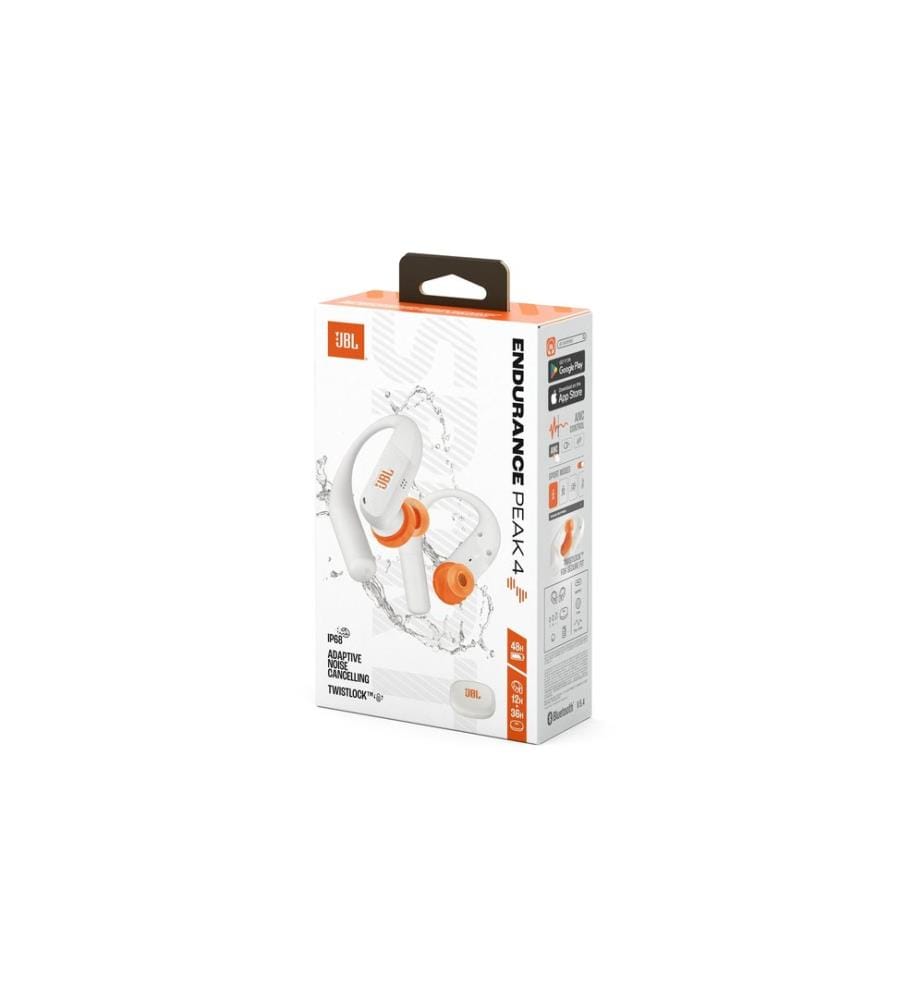 JBL Endurance Peak 4 Weiss