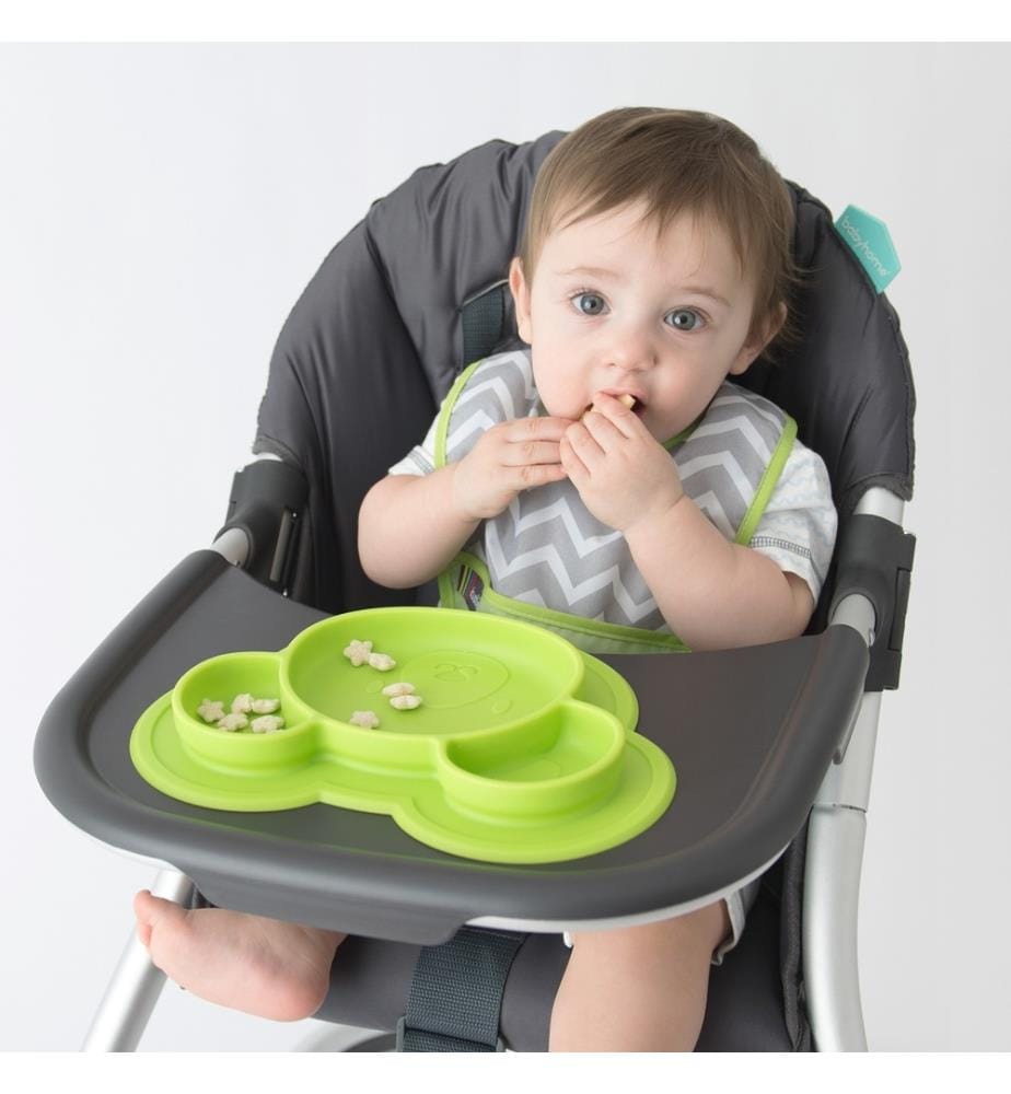 Bavoir sans manches CleanBib 2 pcs., 6-12 mois, safari & chevron