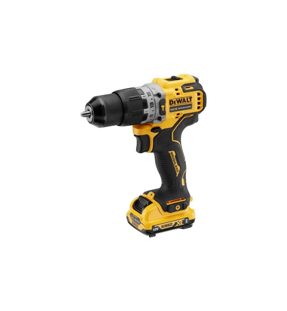 DEWALT - Perceuses à percussion sans fil 12 V, 2 x 2 Ah batterie, Kit