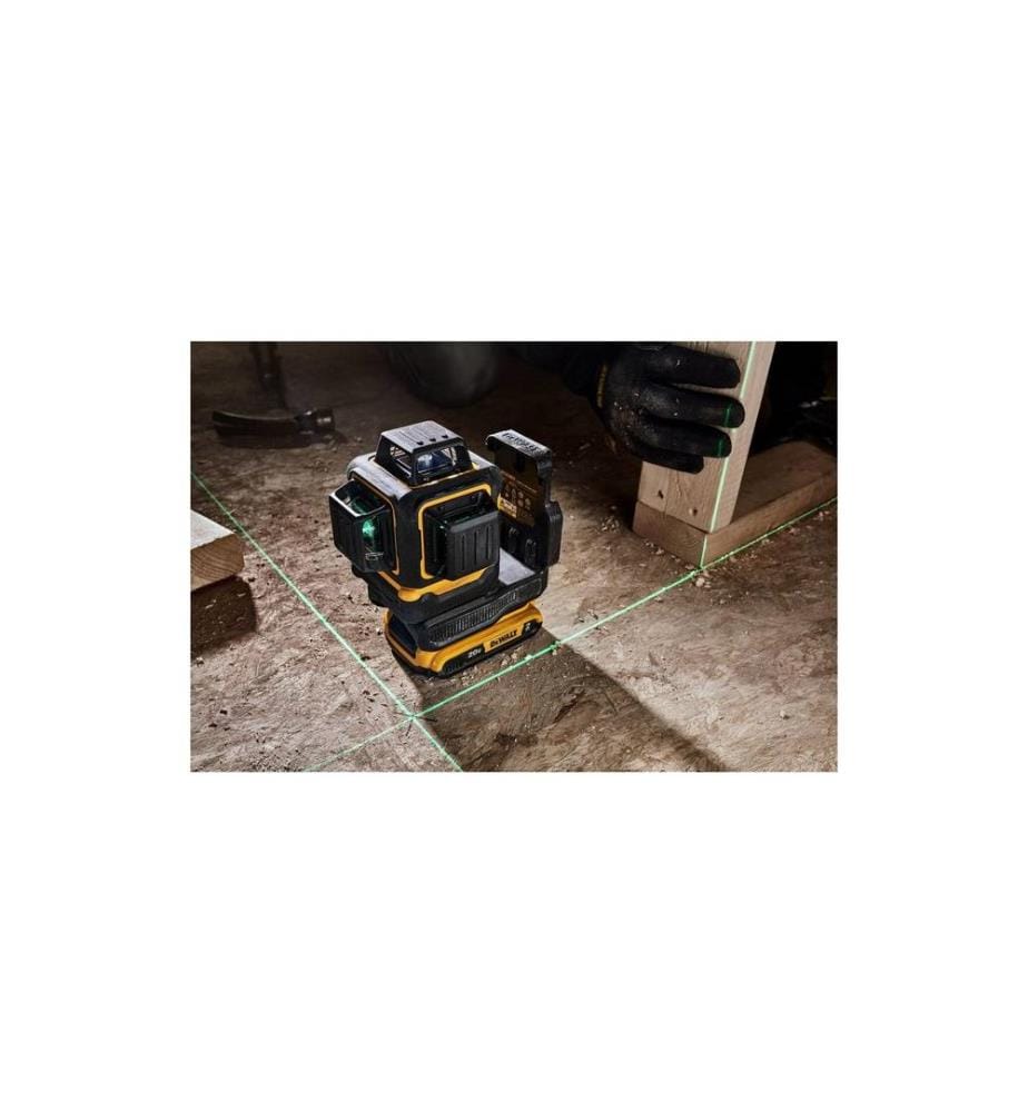 DEWALT - Laser linéaire sans fil 18 V, 3x 360 °, 40 m