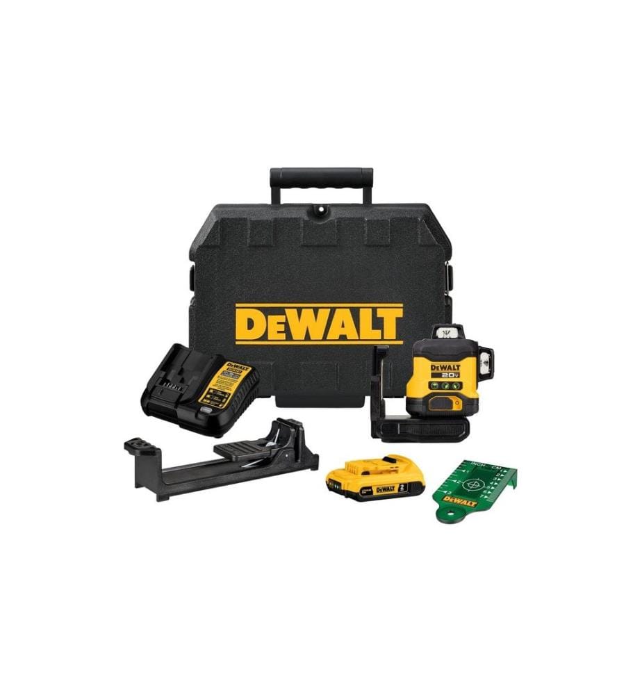 DEWALT - Laser linéaire sans fil 18 V, 3x 360 °, 40 m