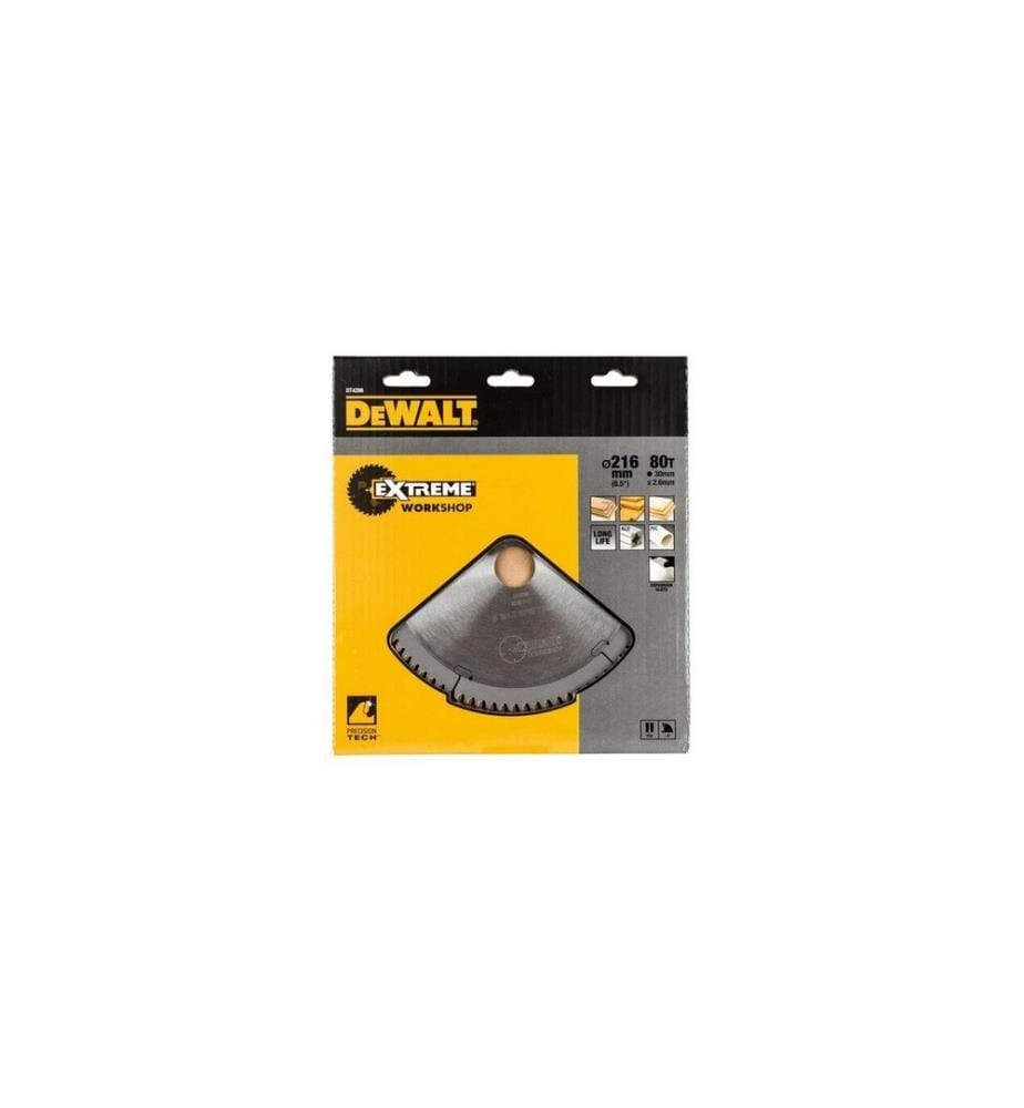 DEWALT - Lame de scie circulaire 216/30 mm 80TFZ