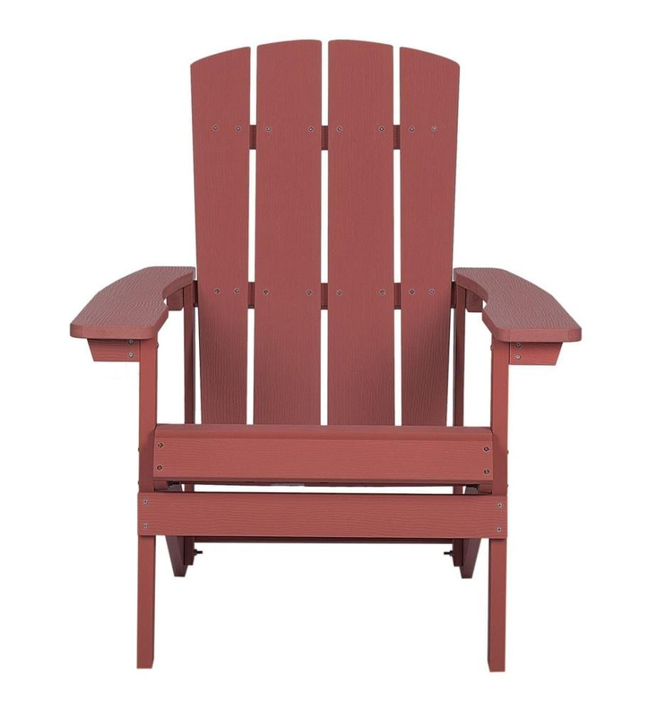 Sedia da giardino ADIRONDACK Rosso