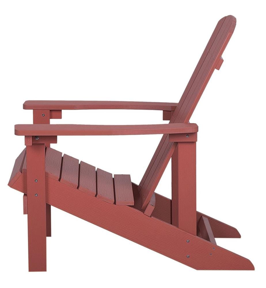 Sedia da giardino ADIRONDACK Rosso