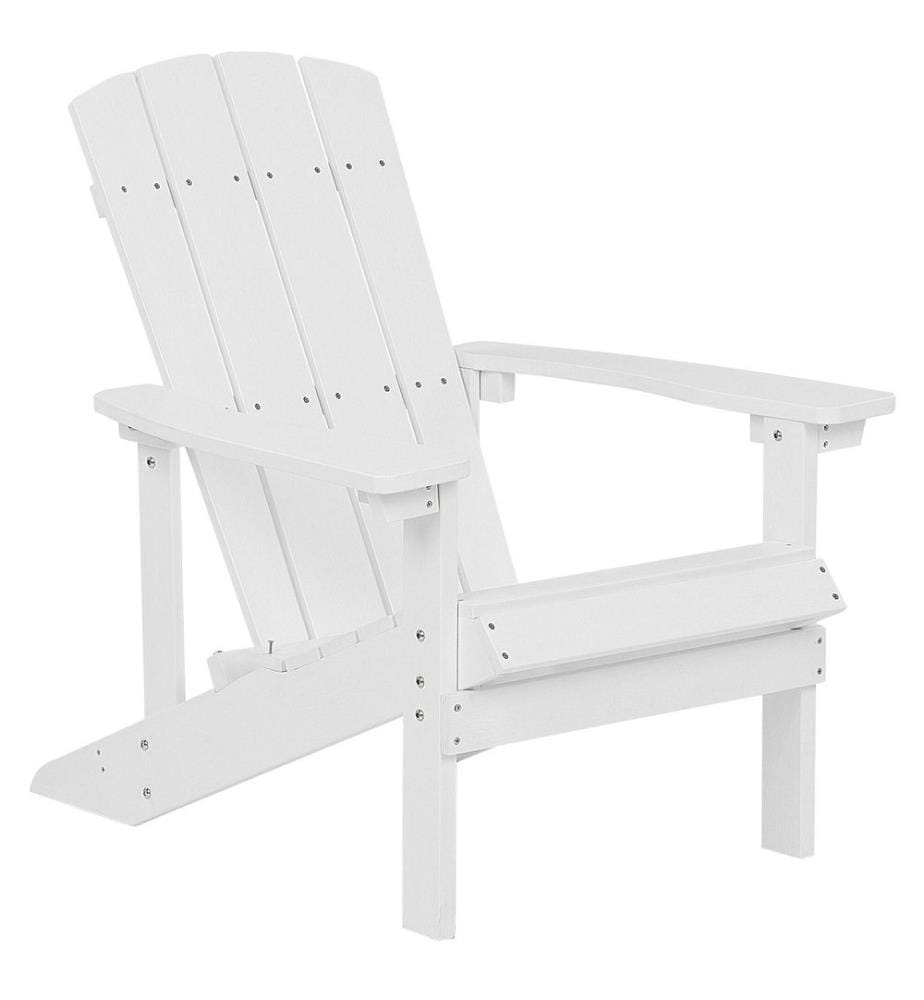 Gartenstuhl ADIRONDACK mit Fussstütze Weiss