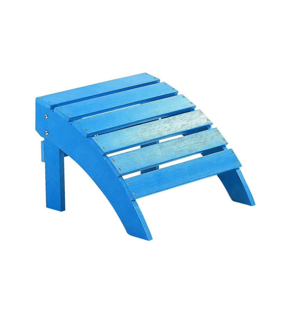 Pouf de jardin ADIRONDACK Bleu