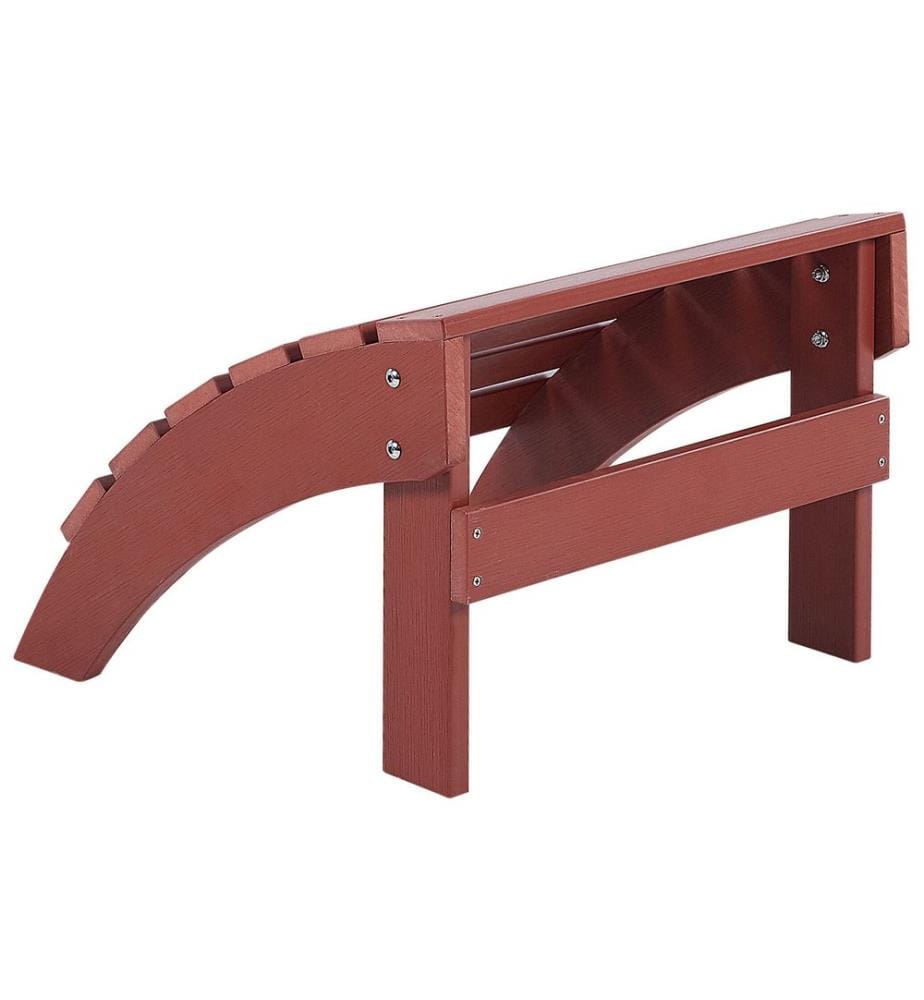 Pouf de jardin ADIRONDACK Rouge