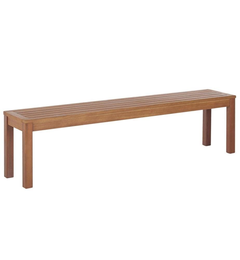 Panchina da giardino MONSANO 170 cm Legno d'eucalipto Marrone