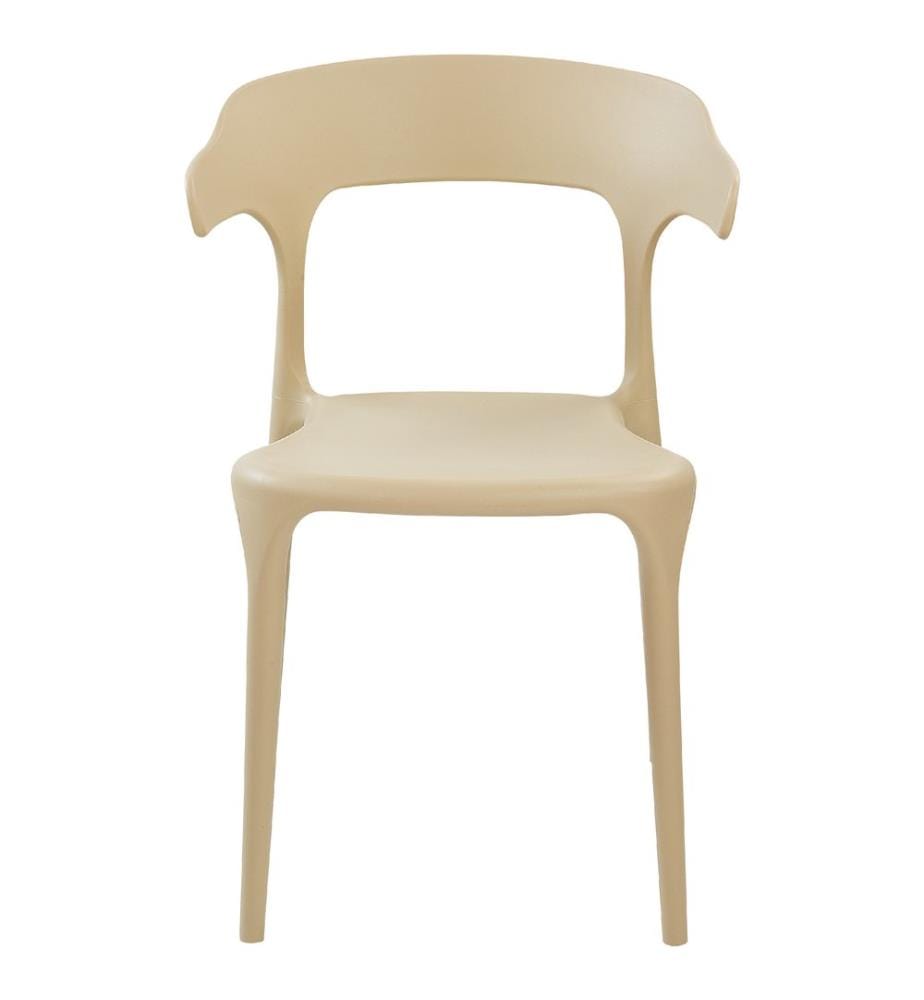 Esszimmerstuhl 8er Set GUBBIO Sandbeige