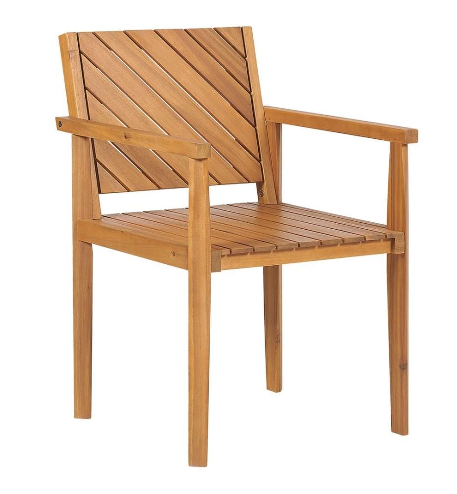 Gartenmöbel Set 4-Sitzer BARATTI Akazienholz Braun