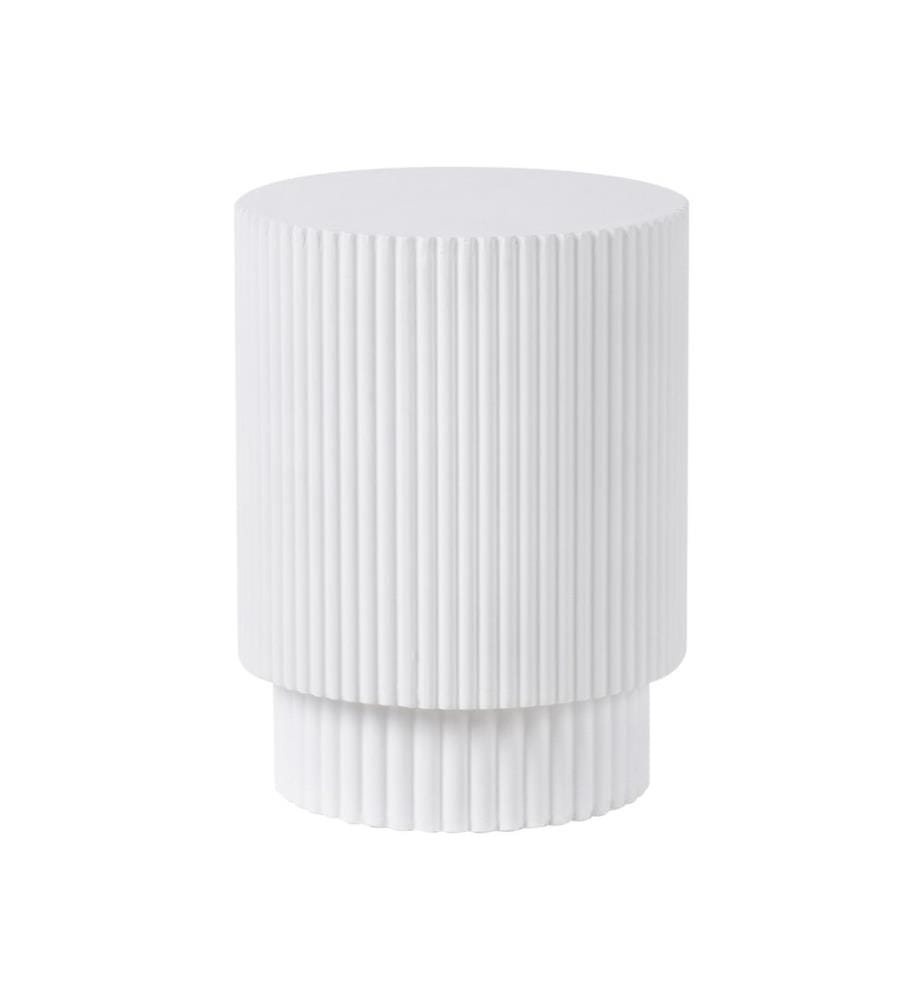 Table d'appoint BICCARI 38 cm 38 cm Blanc