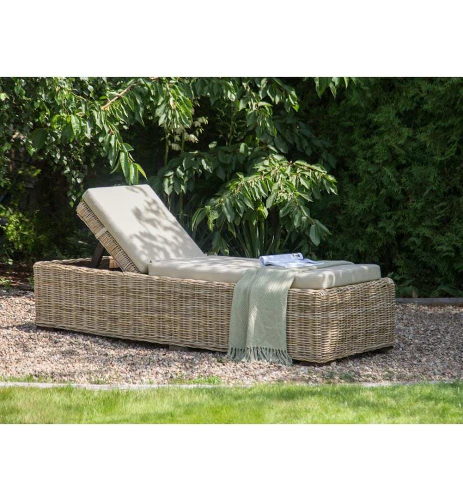 Transat avec coussin PALESE Rotin Naturel
