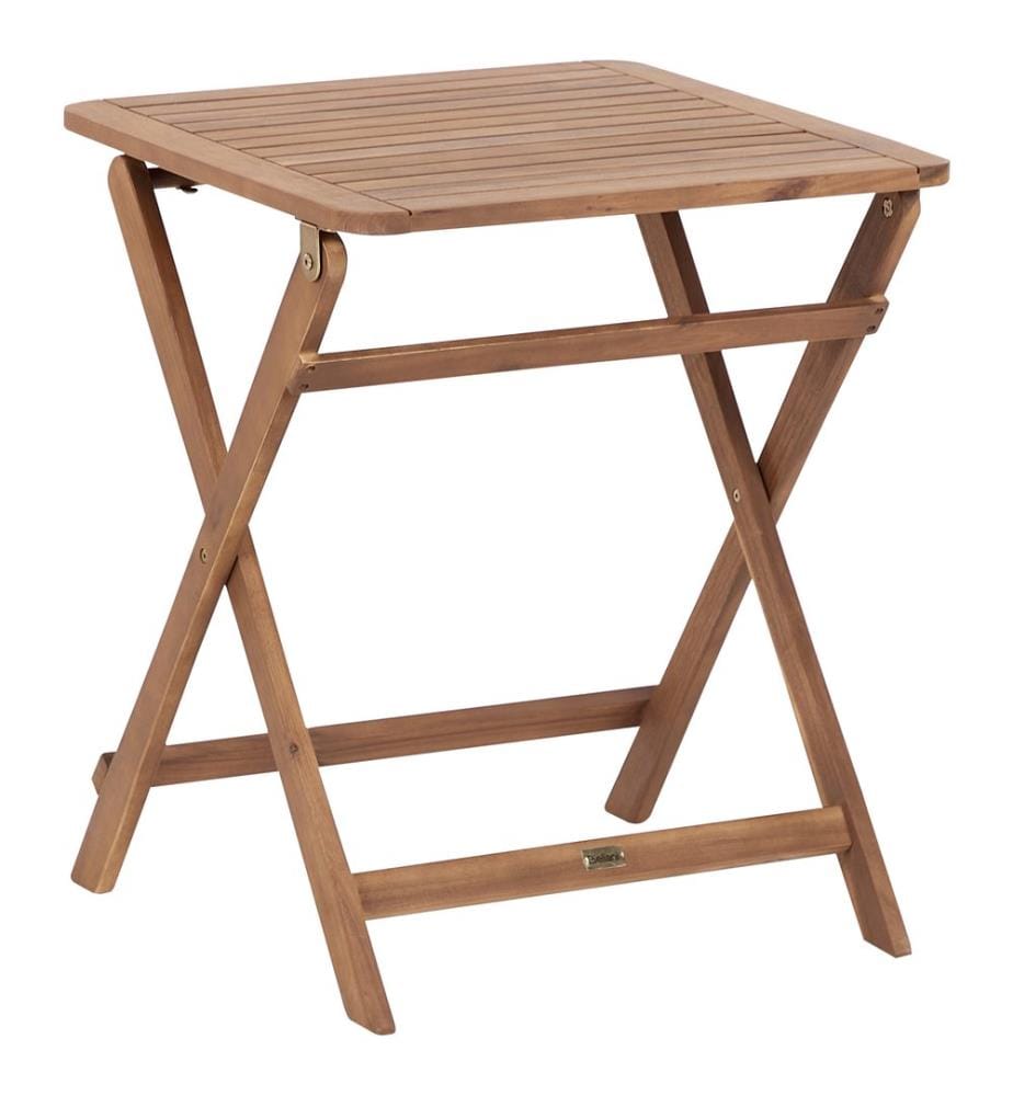 Ensemble bistrot Pliant PARAGGI Bois d'acacia certifié Marron