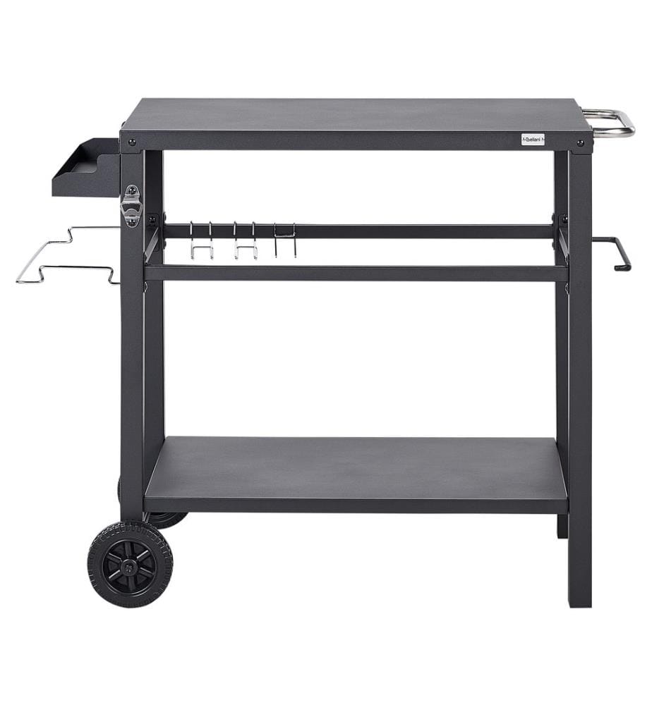 Outdoor-Servierwagen STALETTI Metall Schwarz