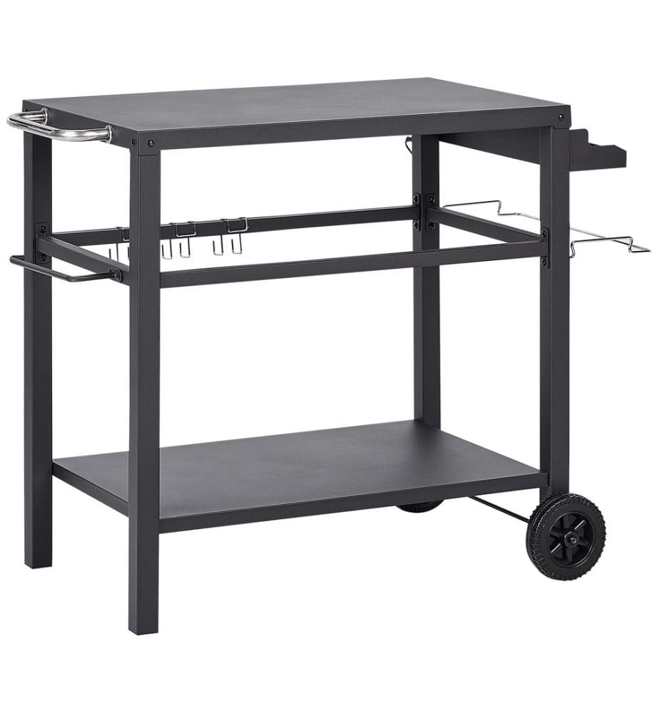 Outdoor-Servierwagen STALETTI Metall Schwarz