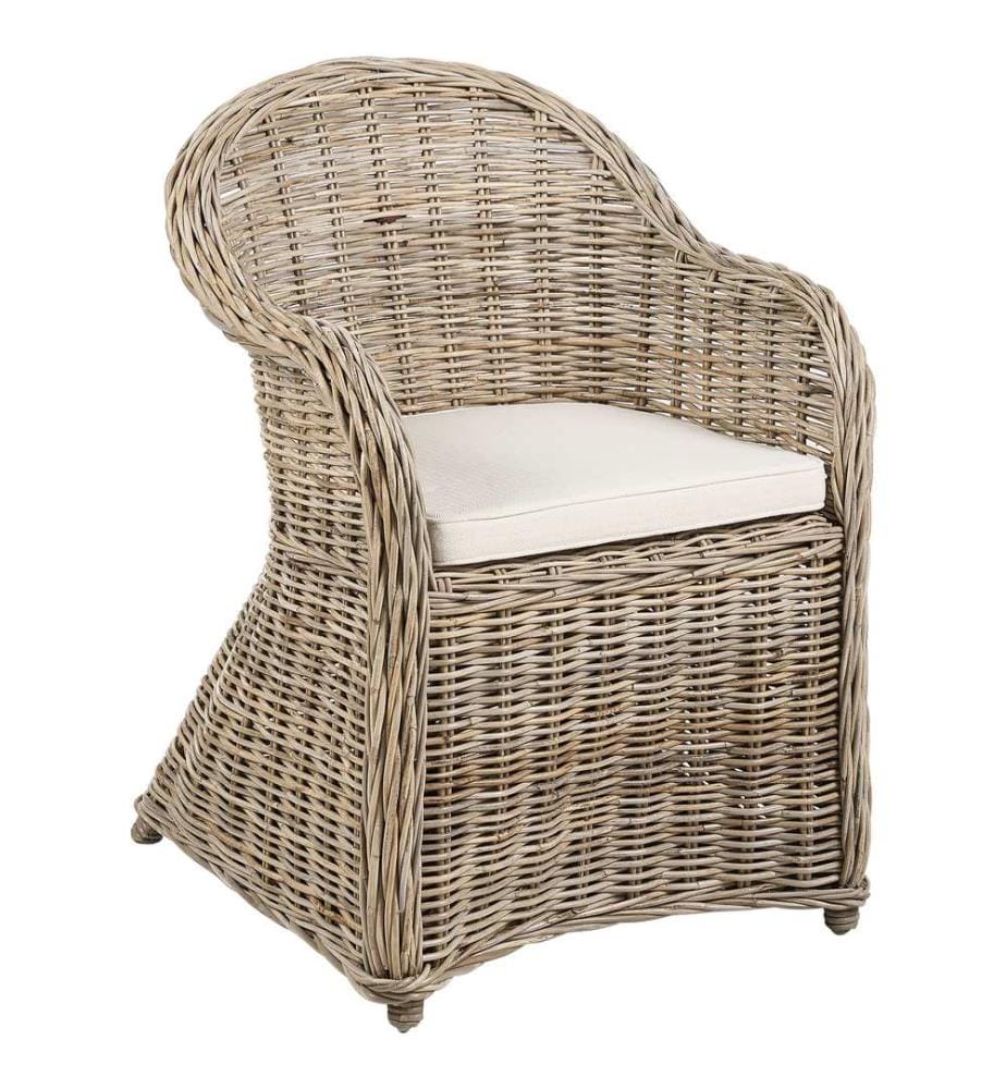 Fauteuil de jardin SUSUA II Rotin Naturel
