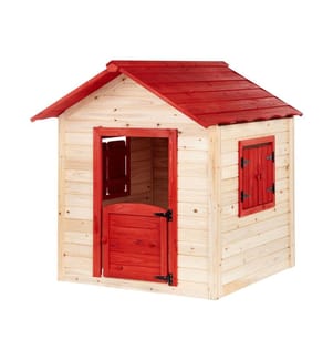 Casetta da giardino PELOPIO Legno di abete Marrone chiaro