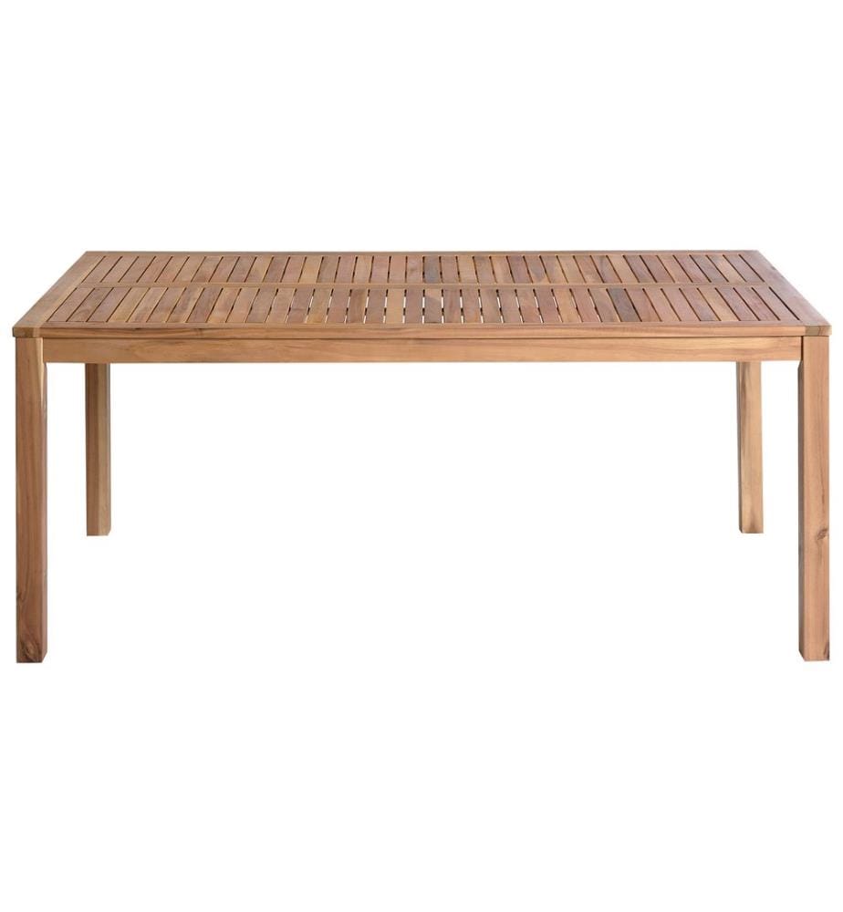 Gartentisch OMBRIANO 180 cm 90 cm zertifiziertes Akazienholz Hellbraun