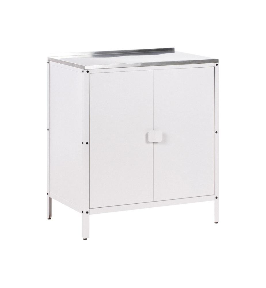 Meuble de cuisine d'extérieur VILAMA Blanc