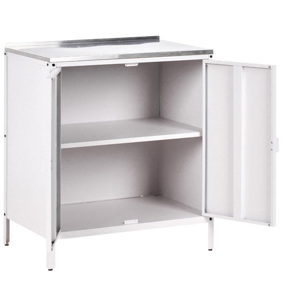 Meuble de cuisine d'extérieur VILAMA Blanc