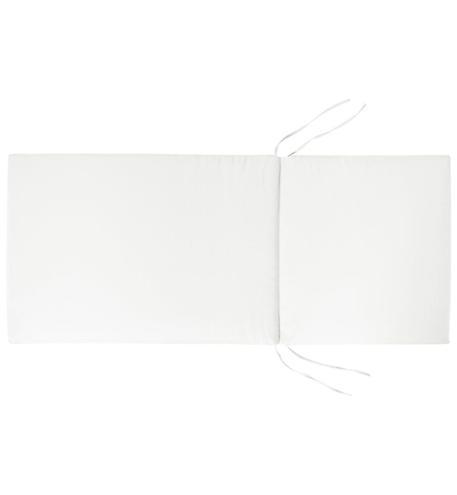 Sitzauflagen 2er Set JAVA/AMANTEA PREMIUM 50 x 71 cm Cremeweiss