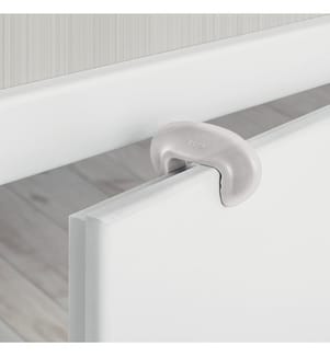 Arrêt de porte transparent