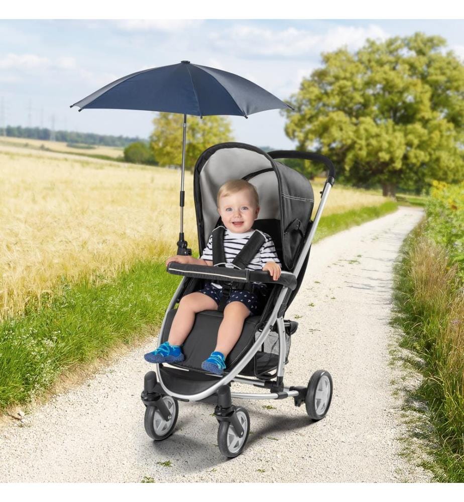 ShineSafe Ombrelle pour poussette bleu