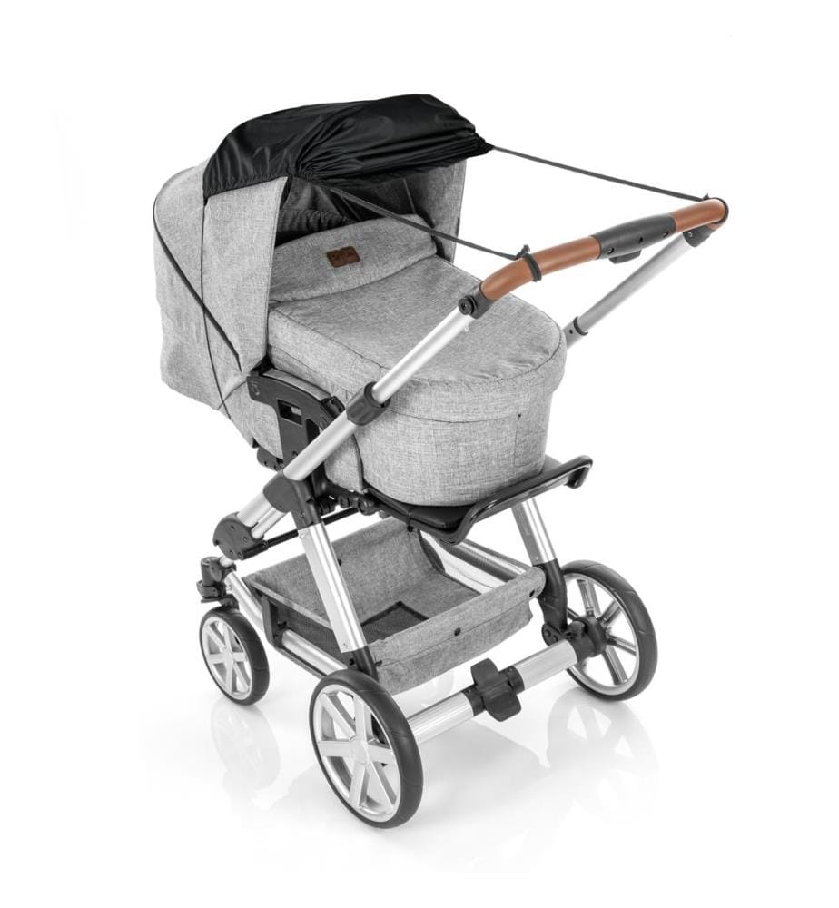 ShineSafe Pare-soleil pour landau noir