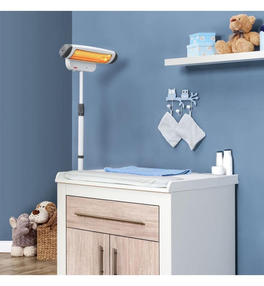 Radiateur pour la table à langer avec support "FeelWell" 2en1