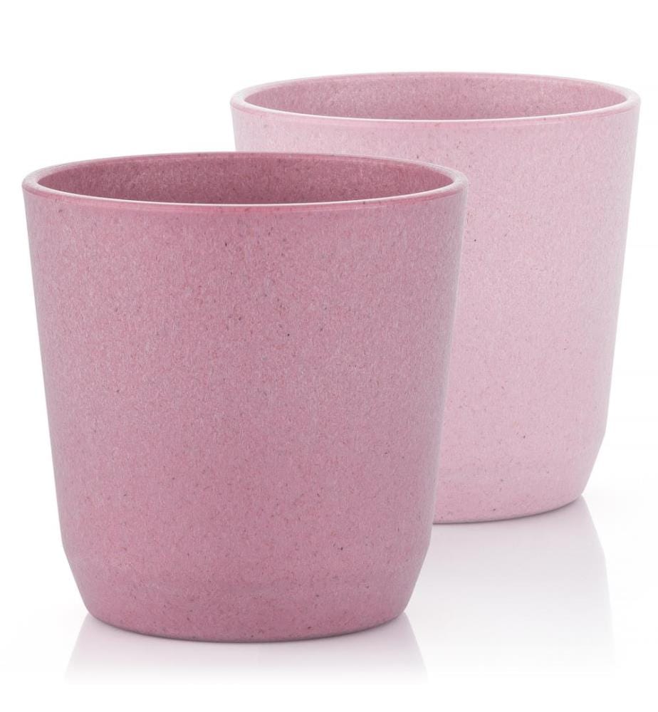 Tasses d'apprentissage 2 pcs. rose