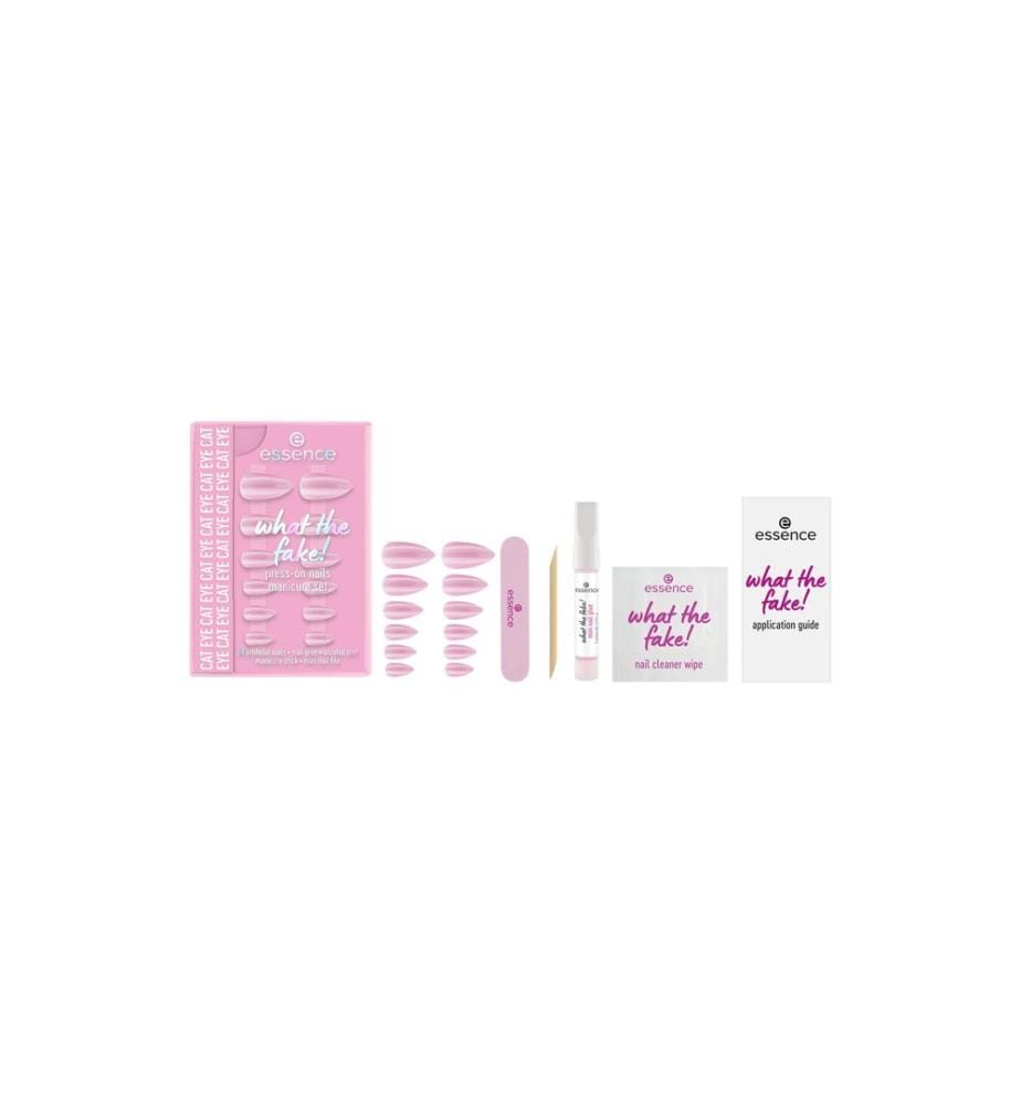 essence - Kunstfingernagel-Set Press-On Nails Manicure 24 Stück