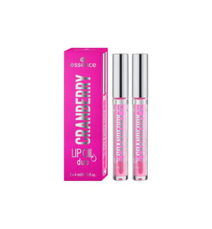 essence - Lip Booster Cranberry Lip Oil Duo Transparent