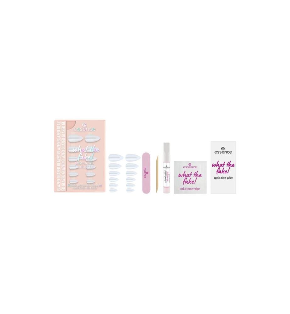essence - Kunstfingernagel-Set Press-On Nails Manicure 24 Stück