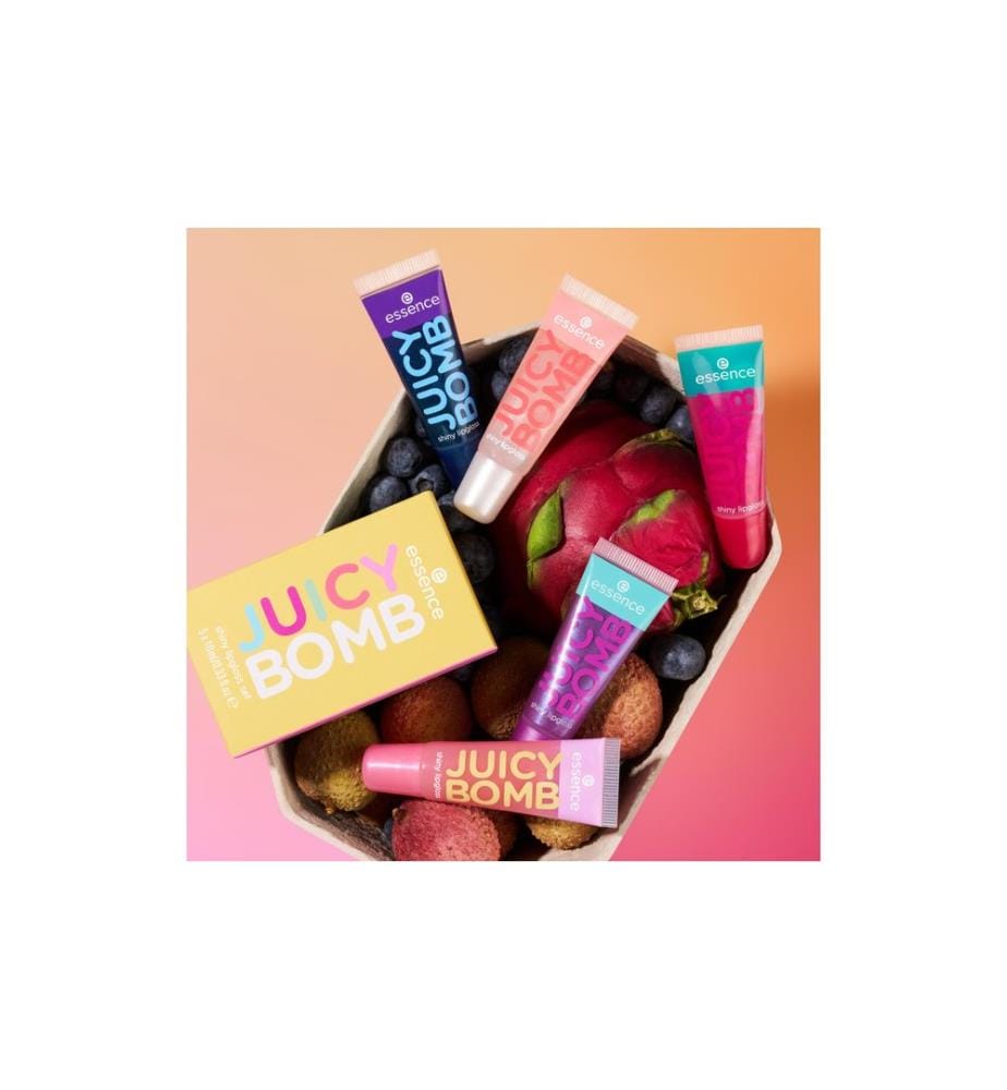essence - Lip Booster Juicy Bomb shiny 3-teilig