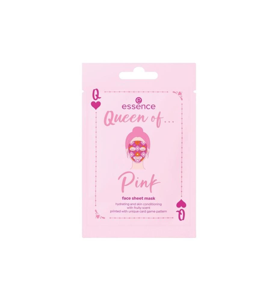 essence - Augenmaske Queen of... Pink face Sheet mask 01 1 Stück