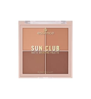 essence - Bronzer Sun Club Matte Palette 10 Better than vacation tan