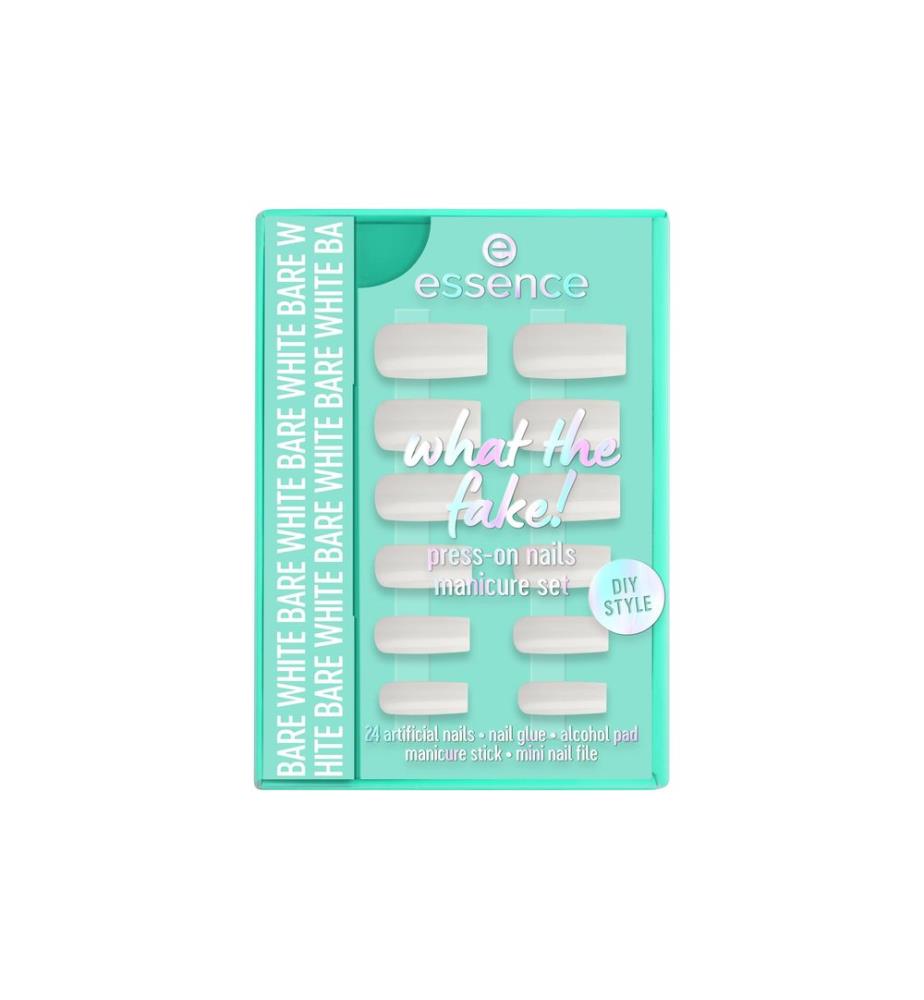 essence - Kunstfingernagel-Set Press-On Nails Manicure 24 Stück