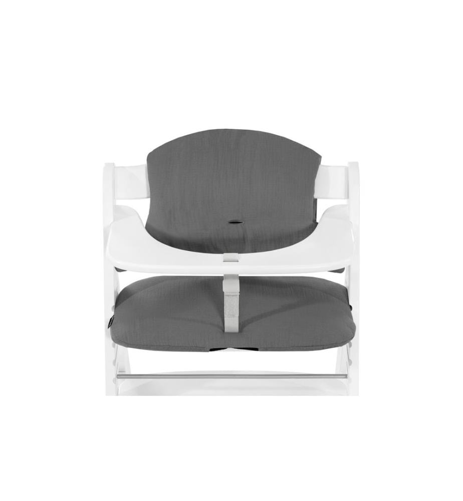 HAUCK - Highchair Pad Select Muslin gris foncé