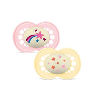 MAM - Sucette Original Night, 2 pièces 6-16 m, Fille